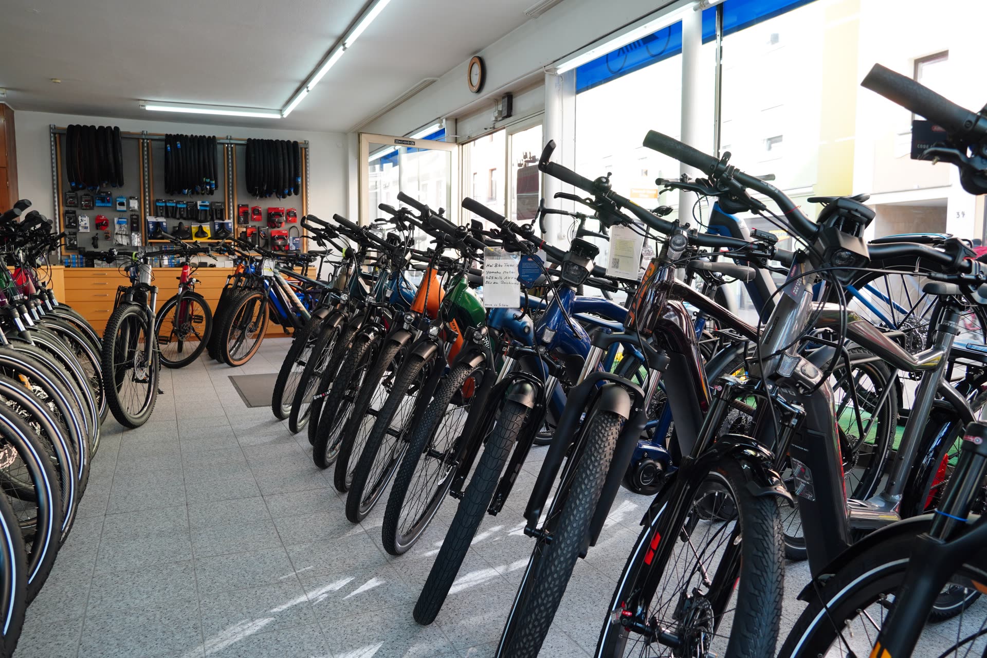 Fahrrad Flink Showroom mit E-Bike-Auswahl